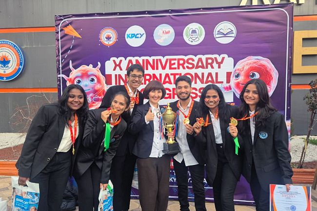 Студенты КРСУ стали победителями и призёрами Республиканской олимпиады по клинической иммунологии